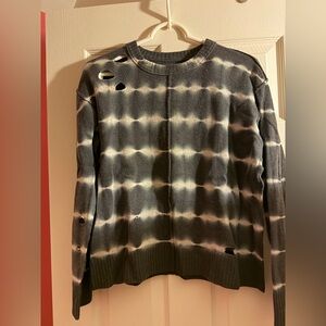 Women’s Distressed Current Elliot Tie-Dye Crewneck Sweater